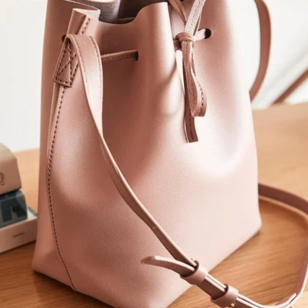 NEW Kayla + Ava Pink Bucket Bag